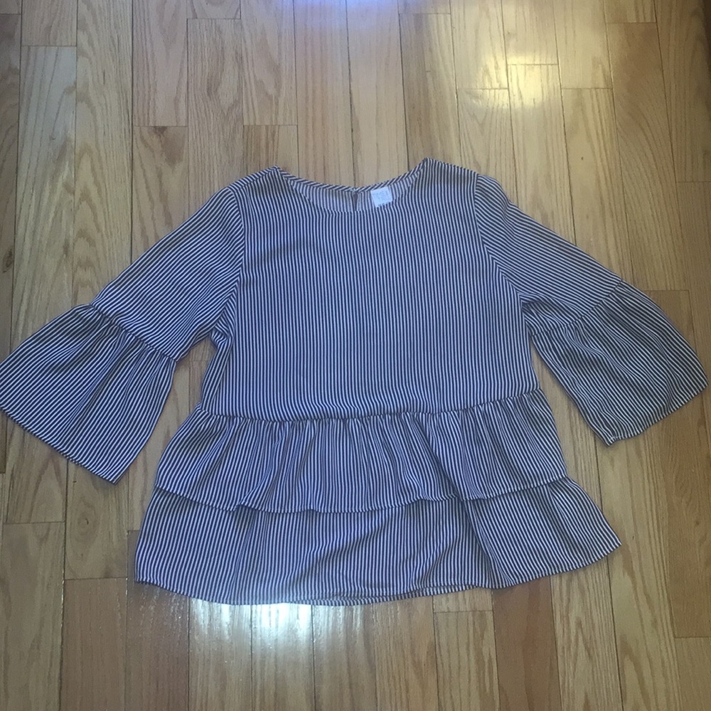 Flowy Bell-Sleeve Blouse